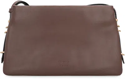 Pinko 'triplett' Shoulder Bag In Brown