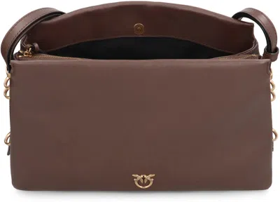 Pinko 'triplett' Shoulder Bag In Brown