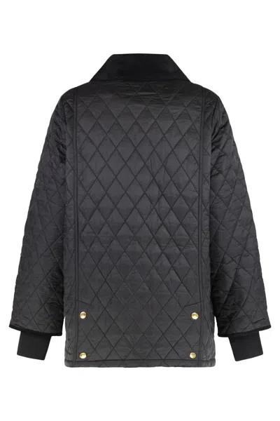 Barbour Modern Beadnell Quilted Jacket In Black