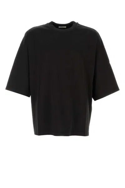 Fear Of God Short-sleeve Crewneck T-shirt In Black