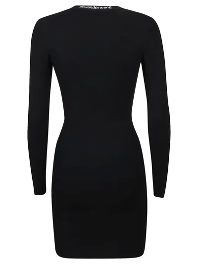 Alexander Wang T T By Alexander Wang Dress In Black