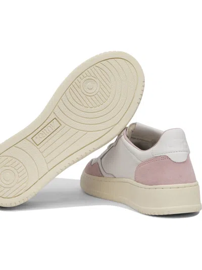 Autry Medalist Low-top Sneakers With Goat Leather In White