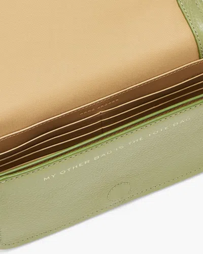 Marc Jacobs Borsa A Spalla The Leather Mini Reed In Green