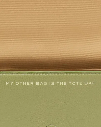 Marc Jacobs Borsa A Spalla The Leather Mini Reed In Green