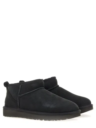 Ugg Classic Ultra Mini Boots In Black