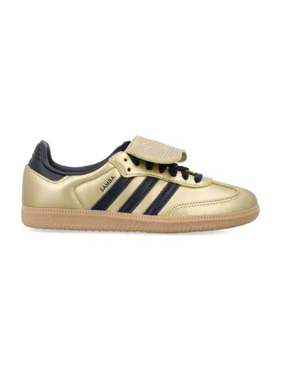 Adidas Originals Samba Long Tongue Womans Shoe In Gold