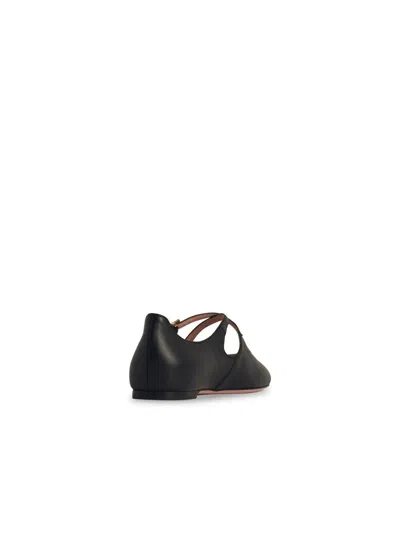 Bally Baunty Ballerina Shoes In Black