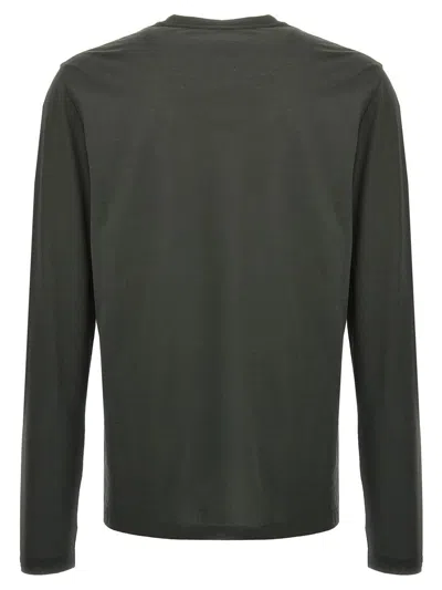 Zanone Ice Cotton T-shirt In Gray