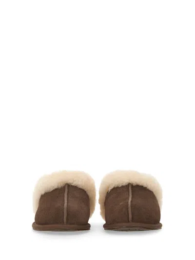 Ugg Scuffette Ii Chocolate Brown Mule Slippers Women In Brown