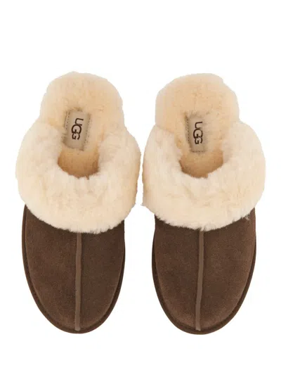 Ugg Scuffette Ii Chocolate Brown Mule Slippers Women In Brown