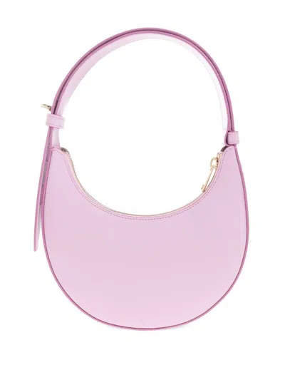 Furla Crescent Top-handle Bag In Purple