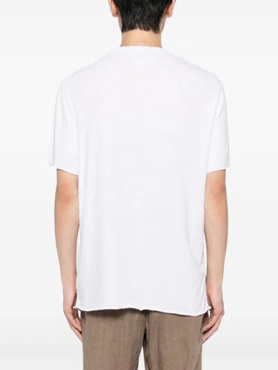 James Perse Short-sleeved T-shirt In White