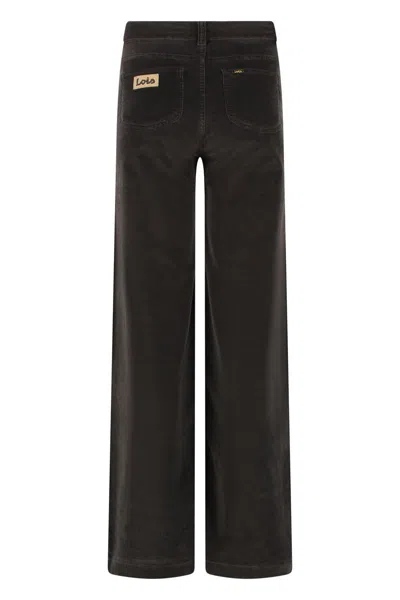 Lois Jeans Mistral Corduroy Trousers In Brown