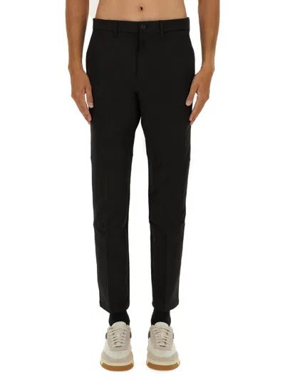 Hugo Boss Tailored Trousers With Side And Back Pockets In Black