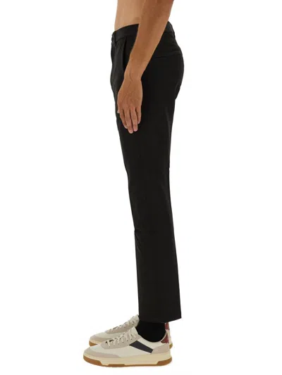 Hugo Boss Tailored Trousers With Side And Back Pockets In Black