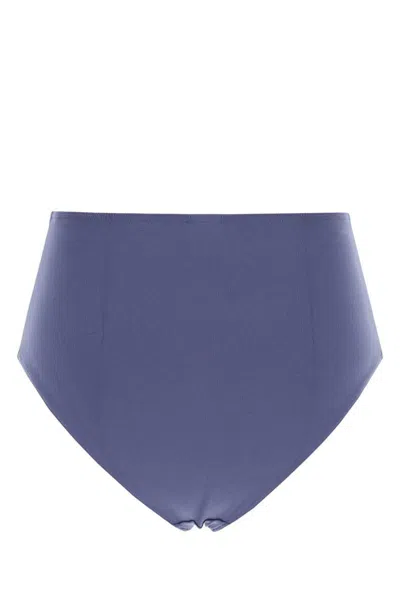 Eres Blue Stretch Nylon Remember Bikini Bottom In Blue
