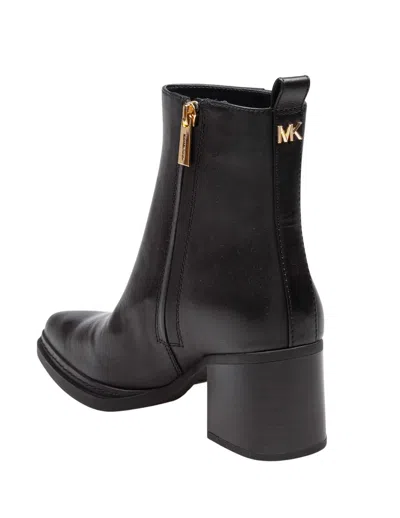 Michael Kors 380mm Pointed-toe Block-heel Boots In Black