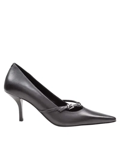 Michael Kors Selina Pointed Toe Pumps In Black