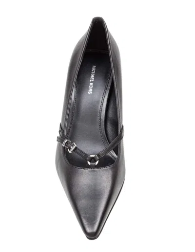 Michael Kors Selina Pointed Toe Pumps In Black