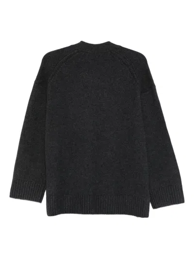 Joseph Patch-pocket Buttoned Cardigan In Gray