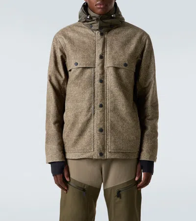 Moncler Daunenjacke Kalinzu Aus Baumwolle In Green