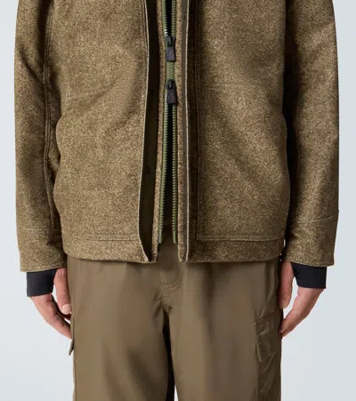 Moncler Daunenjacke Kalinzu Aus Baumwolle In Green