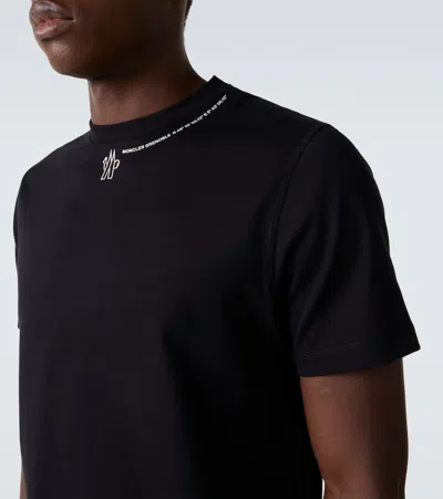 Moncler T-shirt Con Logo In Black