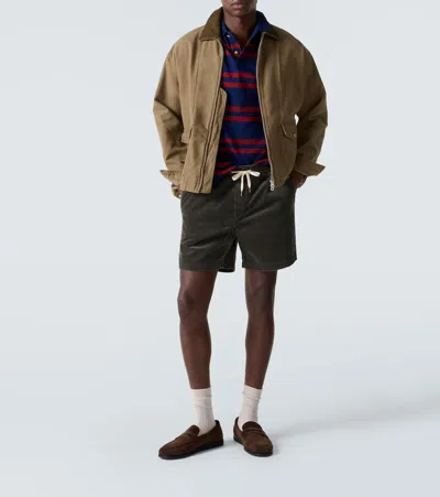 Church's Round-toe Suede Loafers With Penny Strap In Brown