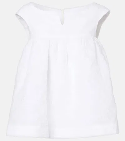Shushu-tong Textured V-neck Top In White