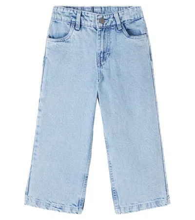 FELIX阔腿牛仔裤