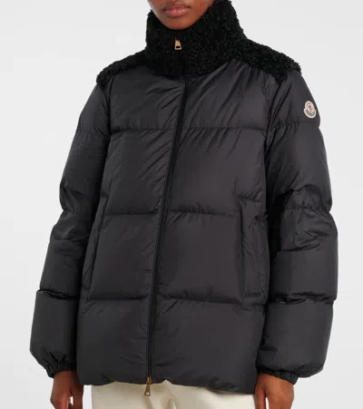 Moncler 'esnaie' Down Jacket In Black