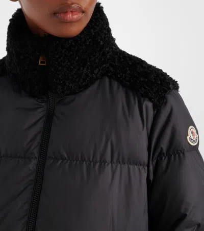 Moncler 'esnaie' Down Jacket In Black