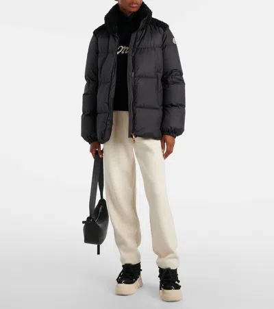 Moncler 'esnaie' Down Jacket In Black