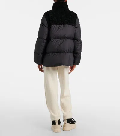 Moncler 'esnaie' Down Jacket In Black