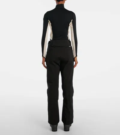 Moncler Padded Ski Trousers In Black