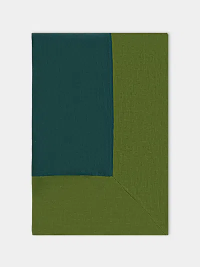 Borgo Delle Tovaglie Bauhaus Linen Square Tablecloth (86.5in/2.2m)