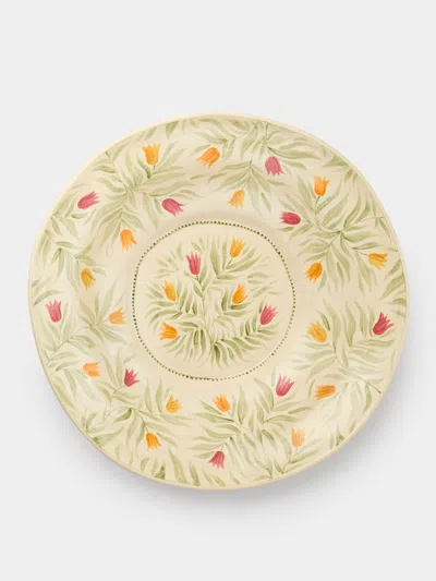 Rosanna Corfe Tulips Hand-painted Ceramic Fruit Bowl