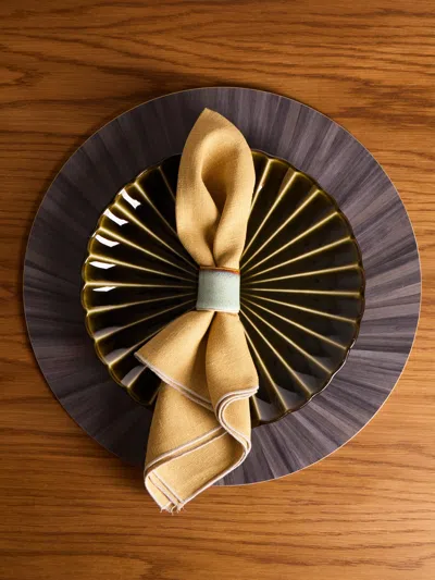 Hestialiving Soleil Wood Placemats (set Of 4)