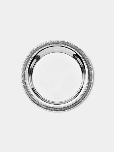 Christofle Malmaison Bottle Coaster In Silver