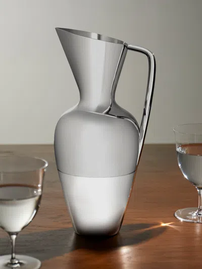 Christofle Silver-plated Affinités Water Pitcher In Metallic