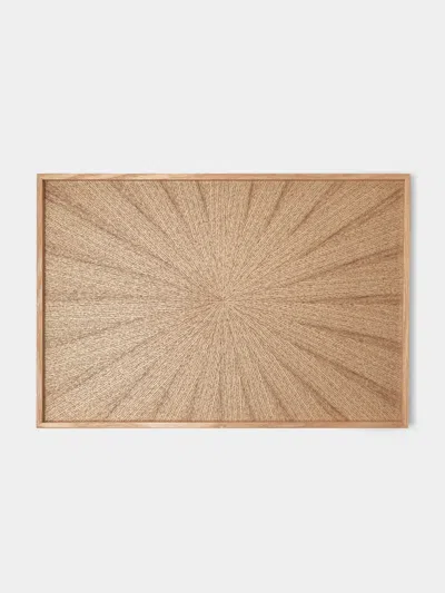 Mori Kougei Rays Ash Wood Tray (14.5in/36.5cm)