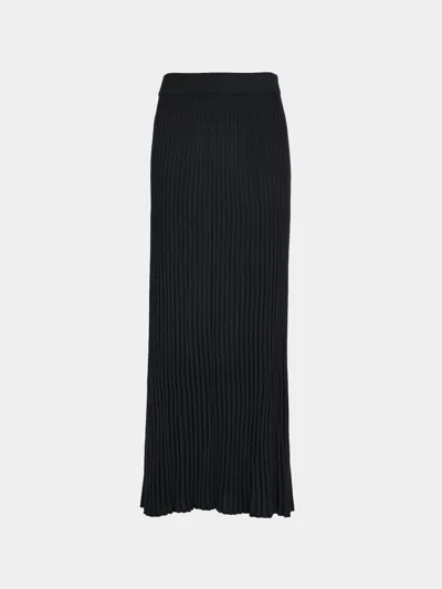 Arch4 Isla Baby Goat Cashmere Long Skirt Size: S