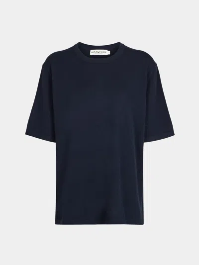 Arch4 Golden Baby Goat Cashmere Oversized T-shirt Size: S