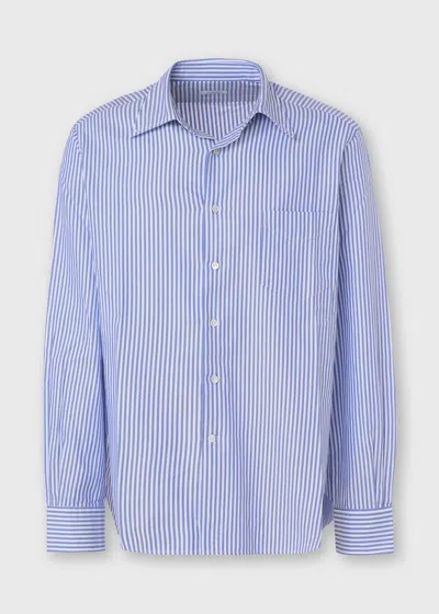 Malo Camicia In Cotone In Blue