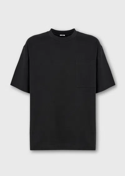 Malo T-shirt Unisex In Misto Cotone In Black