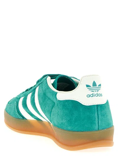 Adidas Originals Gazelle Indoor Sneaker In Green