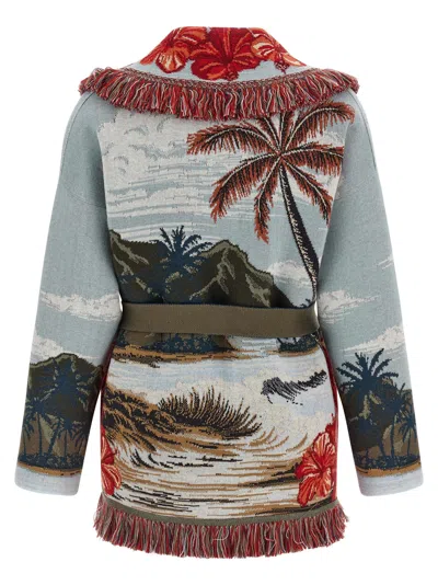 Alanui Multicolor Hidden Bay Cardigan In Multi