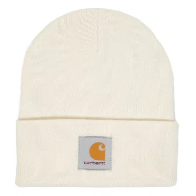 Carhartt Short Acrylic Watch Hat Natural In Neutral