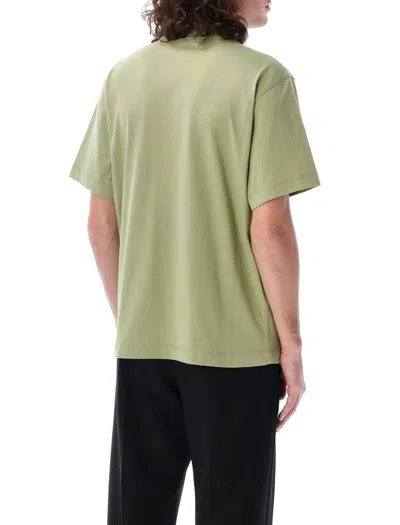 Burberry Ekd Cotton T-shirt In Green