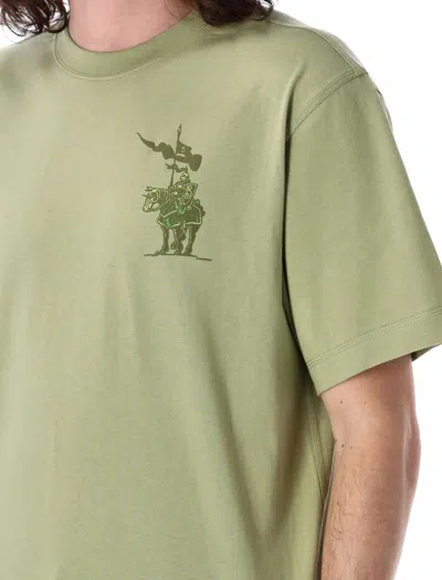 Burberry Ekd Cotton T-shirt In Green